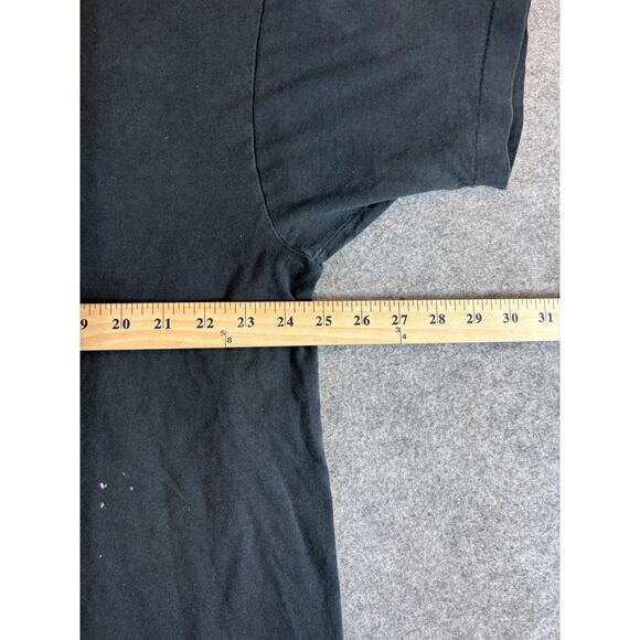 VINTAGE Guinness Beer Promo Shirt Mens XL Black Graphic Single Stitch Tee 90s - Picture 2 of 7